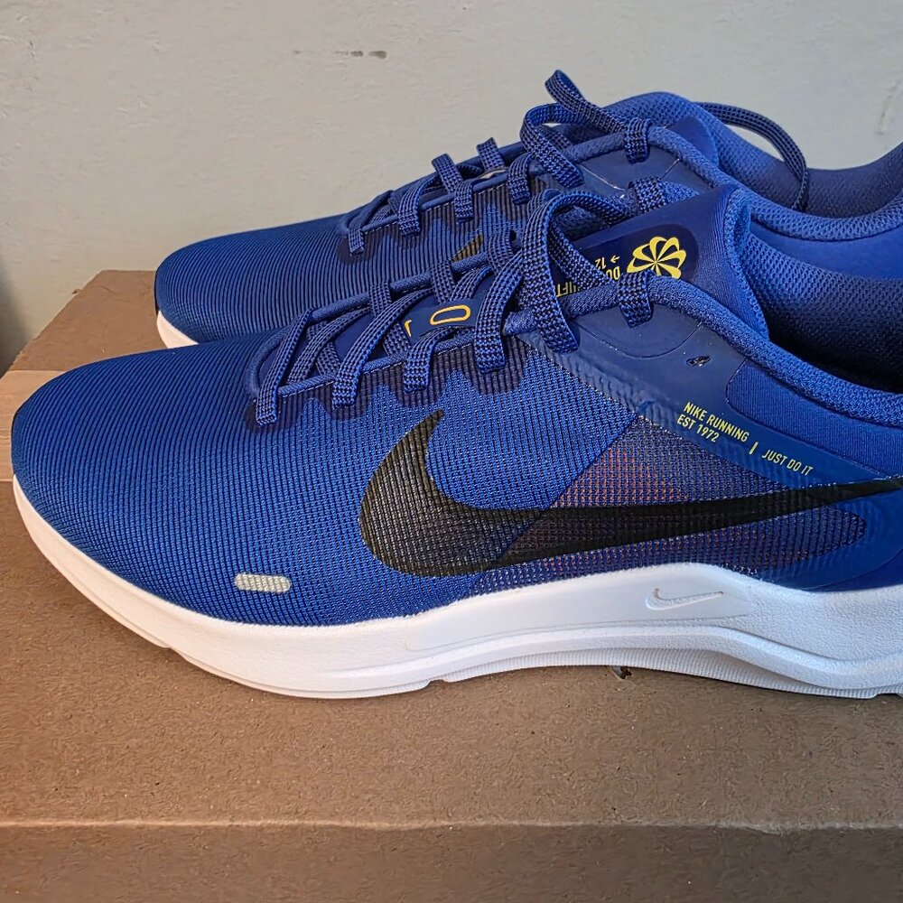 Nike Downshifter 12 Road Running Shoes Racer Blue DD9293-402 Size 12M